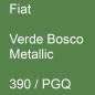 Preview: Fiat, Verde Bosco Metallic, 390 / PGQ.